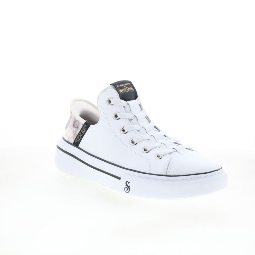 Skechers Mens Slip-ins Snoop One OG White Shoes (NWT) - Picture 2 of 7